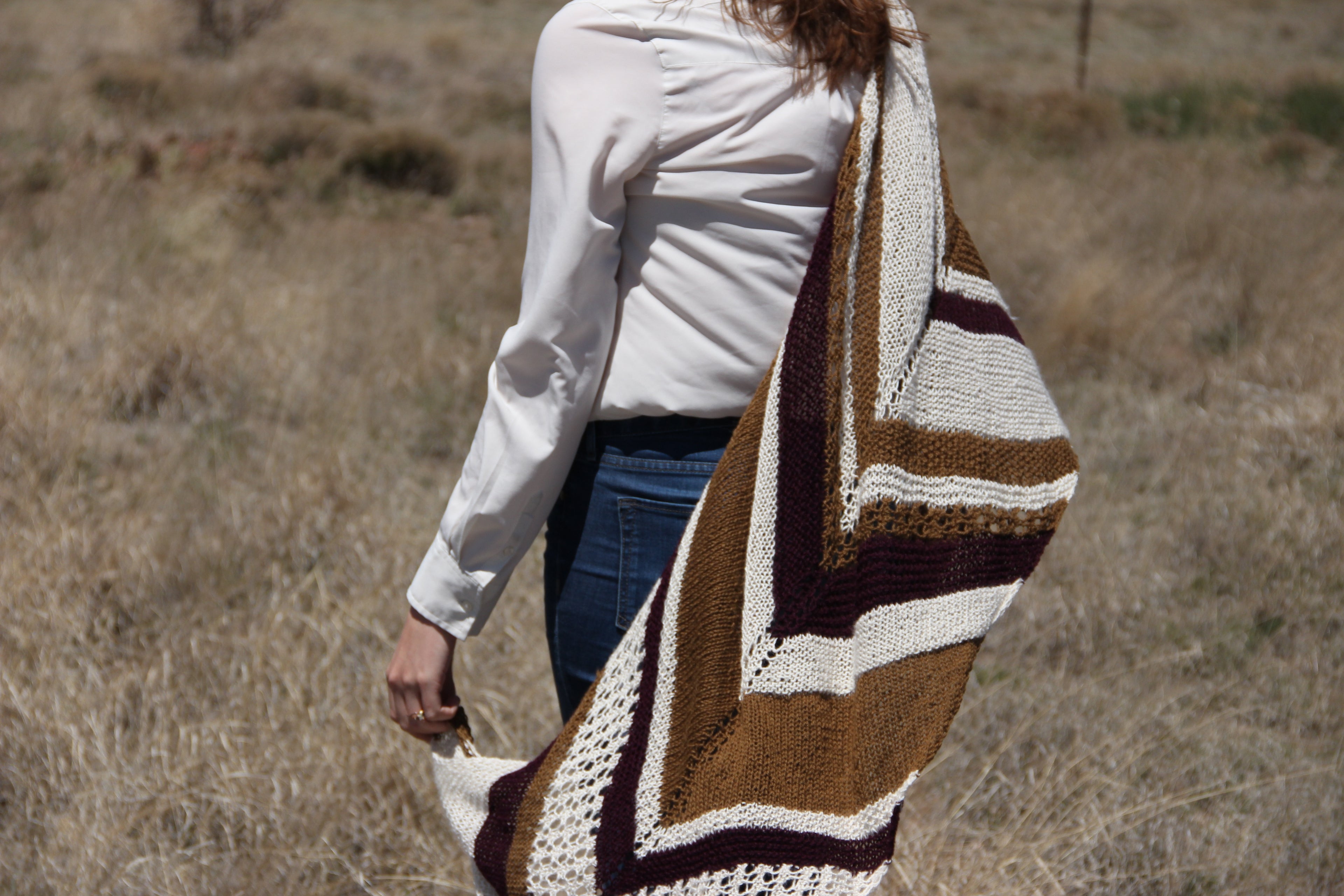 Lady of Rohan Shawl Knitting Pattern