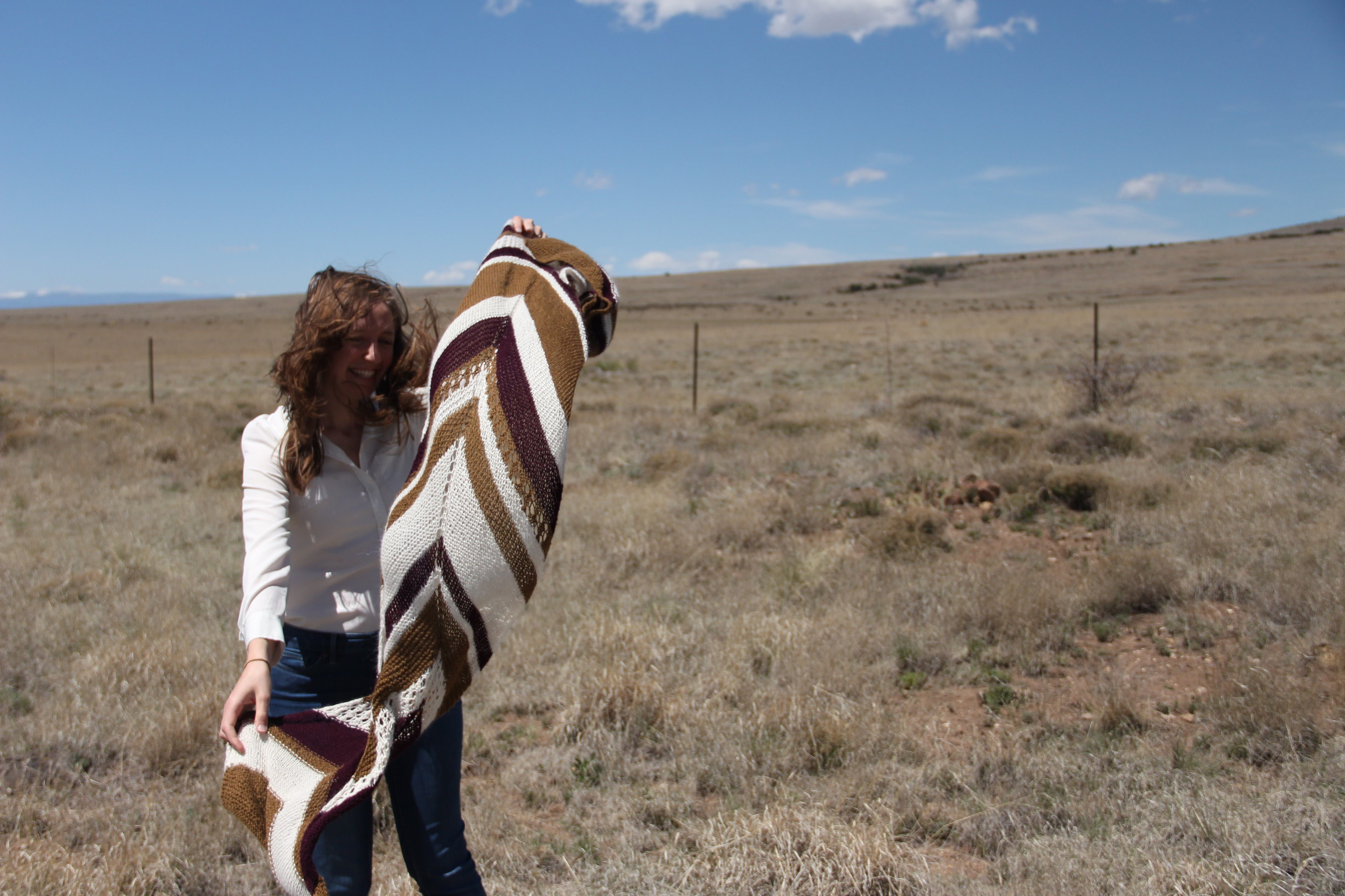 Lady of Rohan Shawl Knitting Pattern