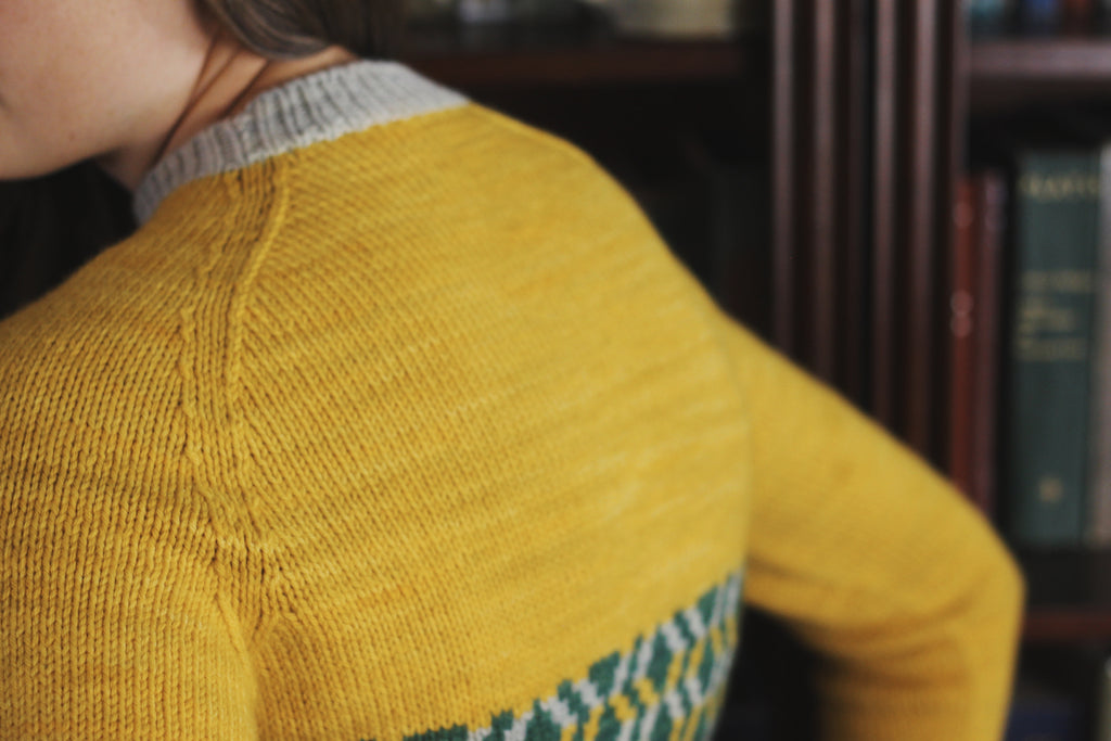 Nessa Raglan Knitting Pattern