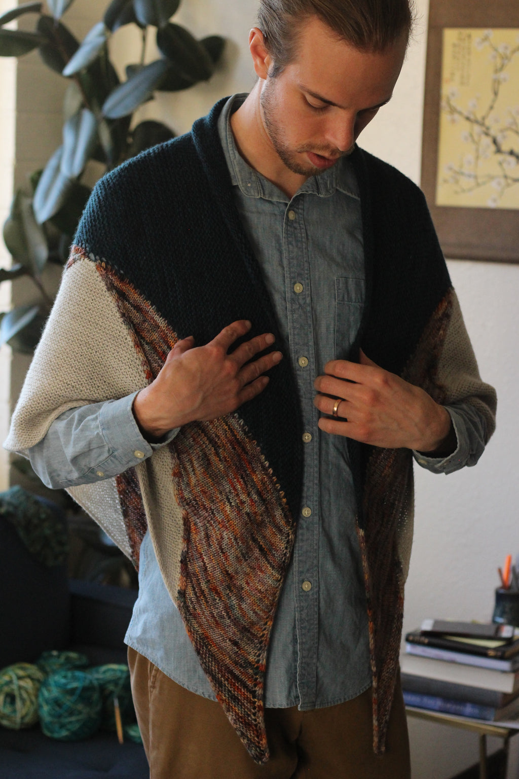 Aulë Shawl Knitting Pattern