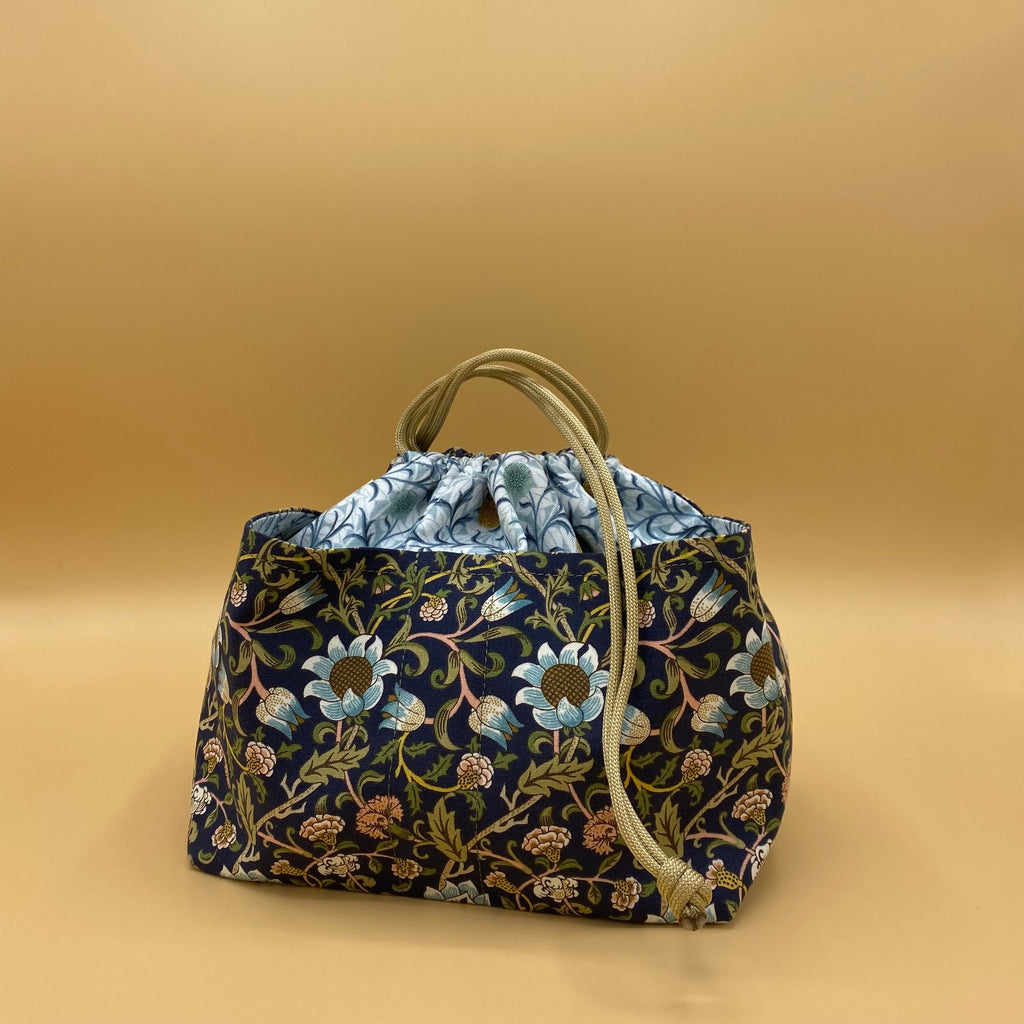 Limited Edition William Morris Print Drawstring Project Bag - Mini