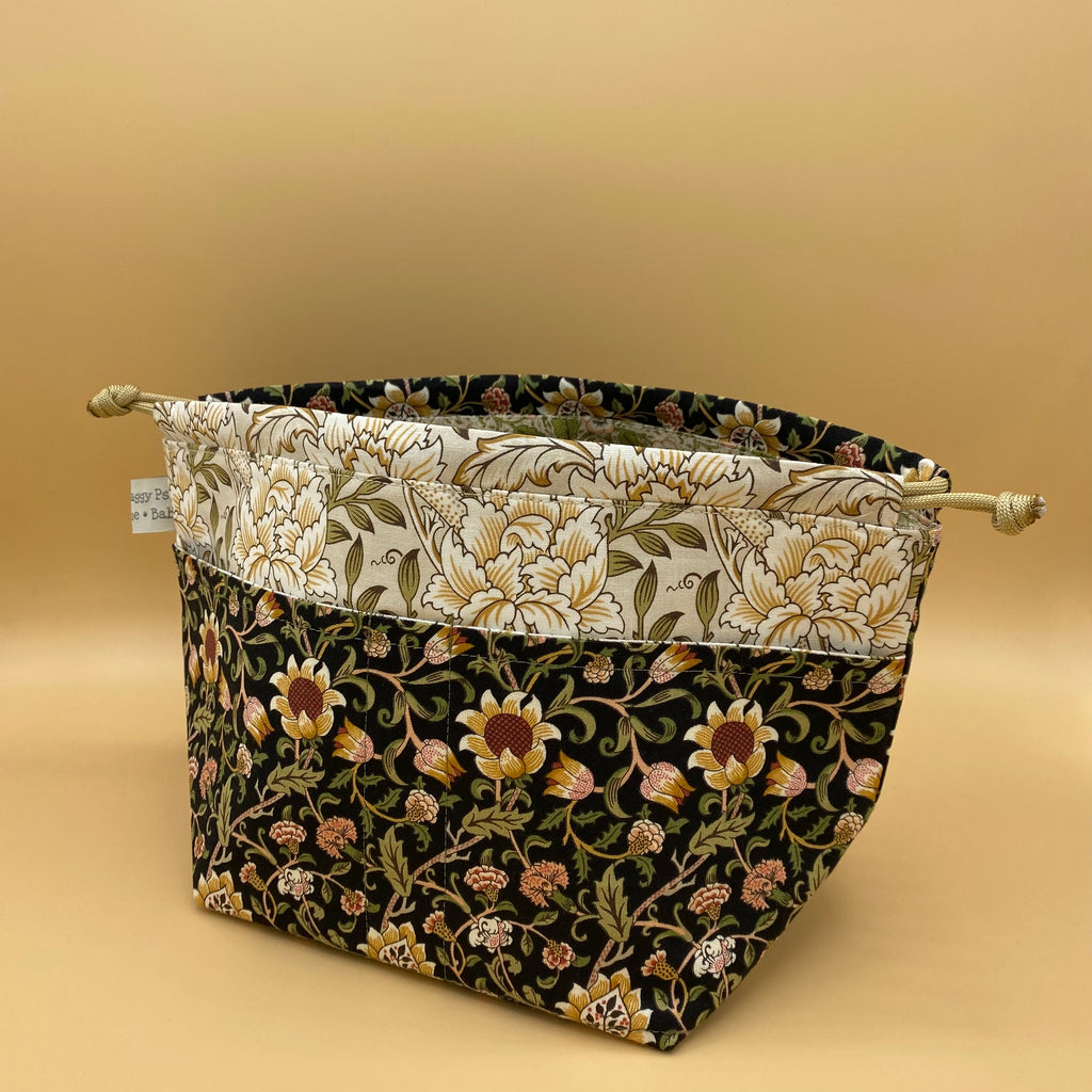 Limited Edition William Morris Print Drawstring Project Bag - Mini