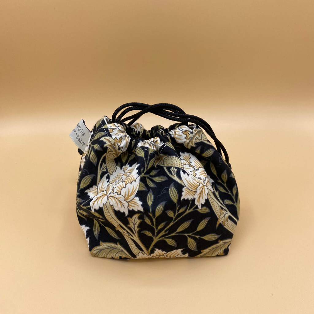 Limited Edition William Morris Print Drawstring Project Bag - Micro