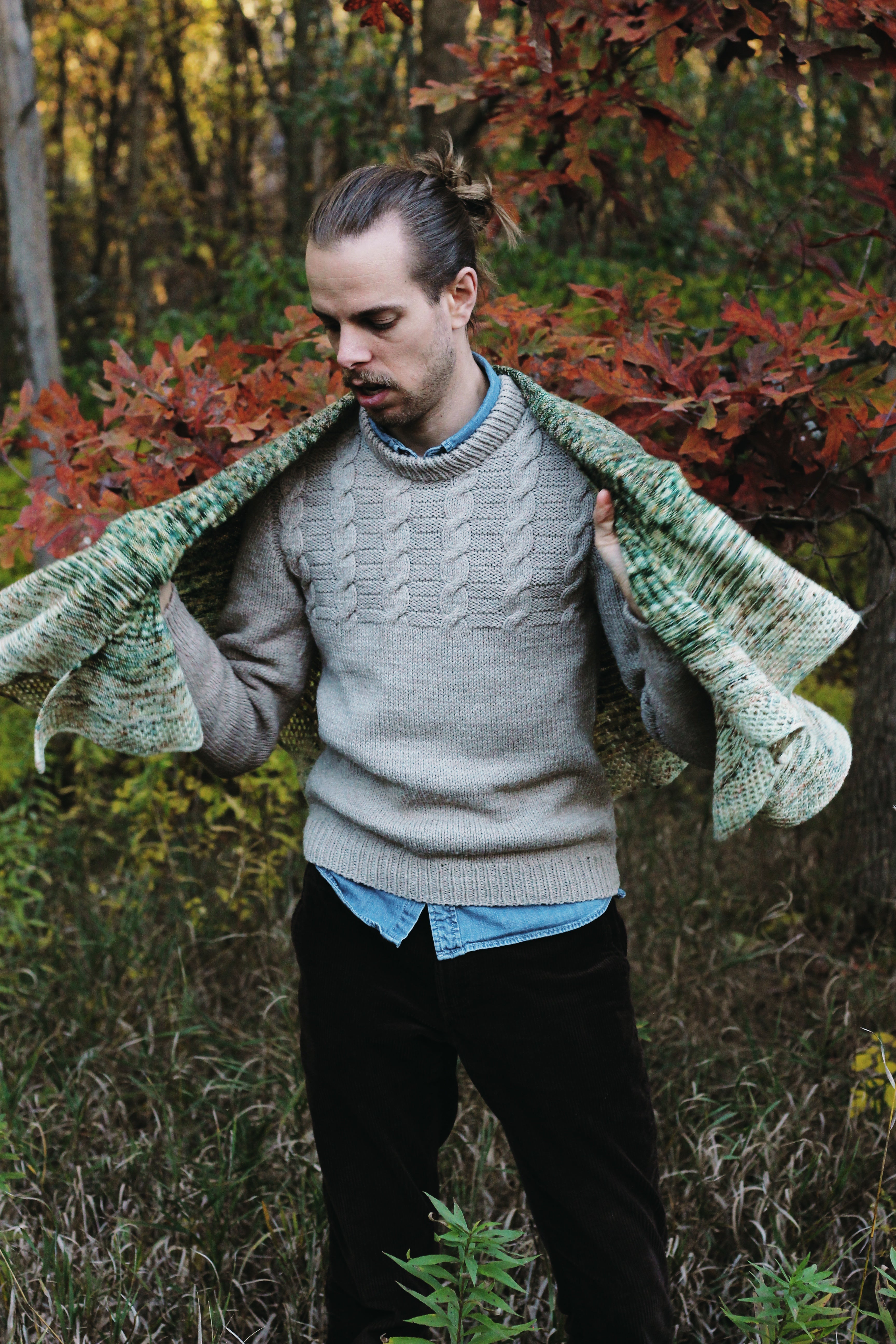 Fangorn Shawl Knitting Pattern