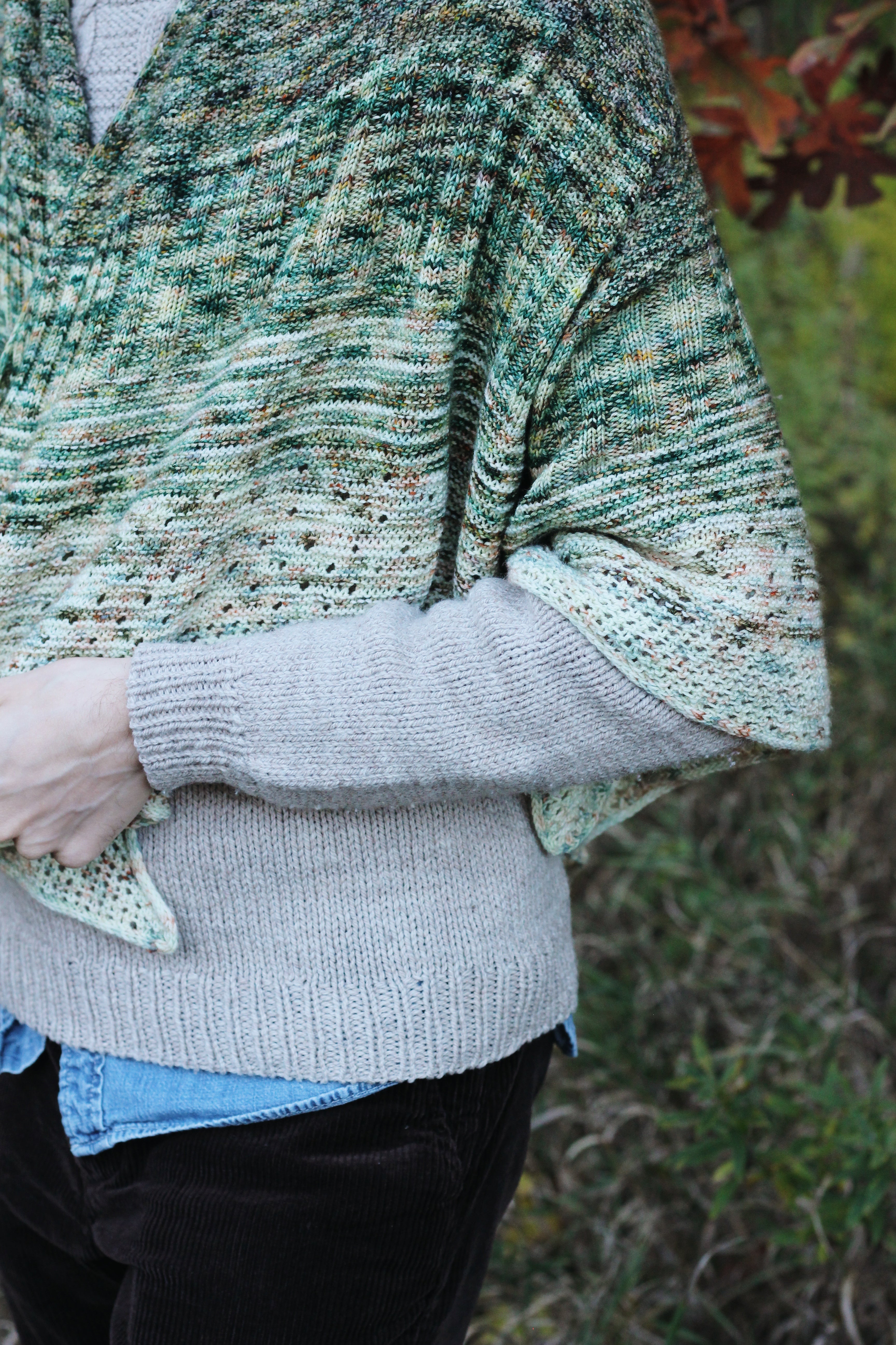 Fangorn Shawl Knitting Pattern
