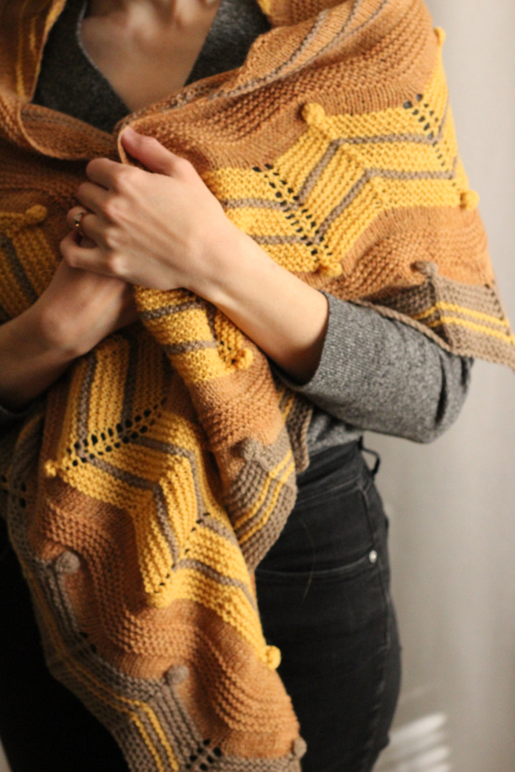 Rosie Cotton Shawl Knitting Pattern