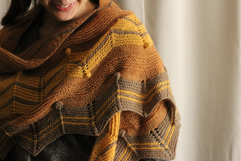 Rosie Cotton Shawl Knitting Pattern