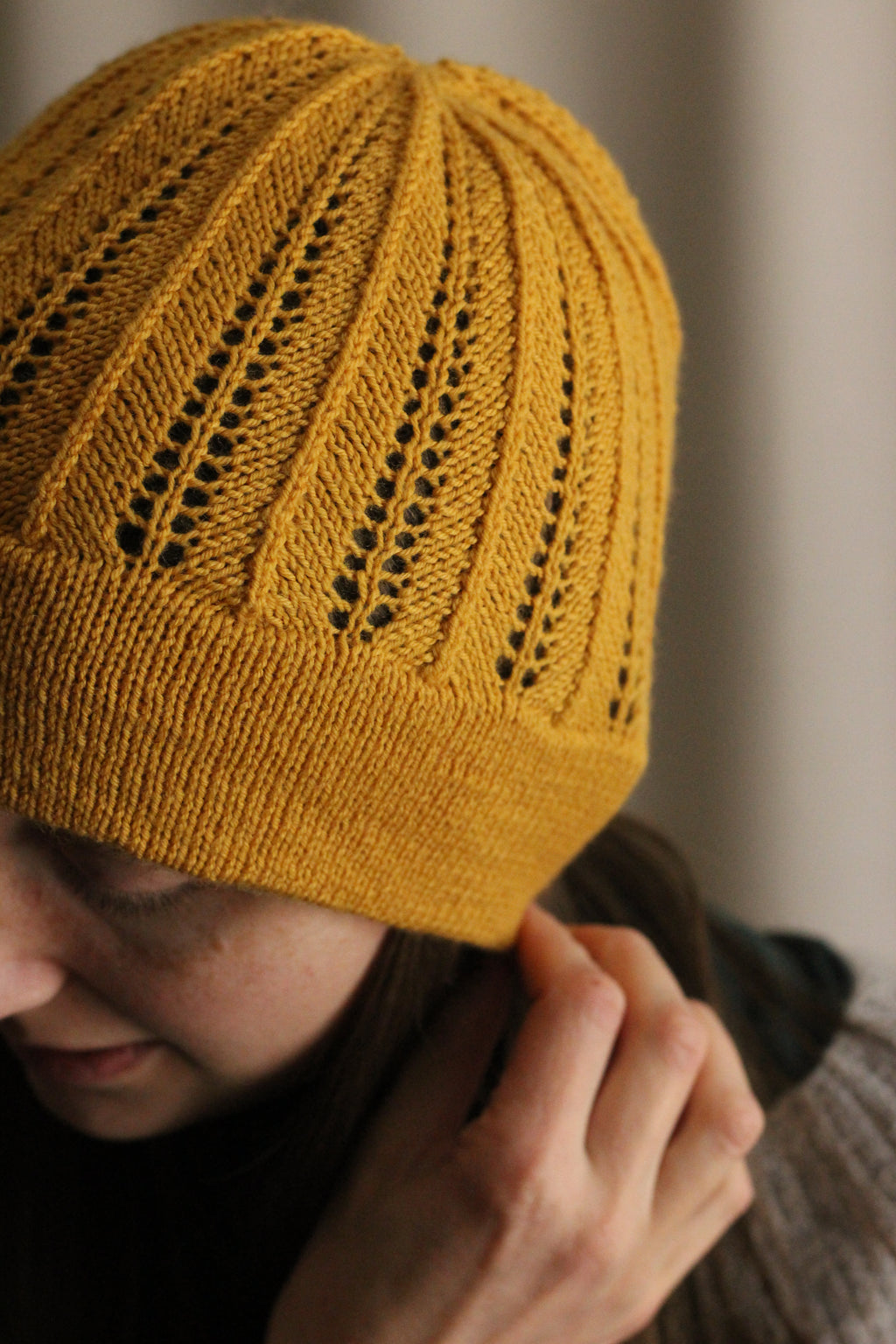 Lobelia Hat Knitting Pattern