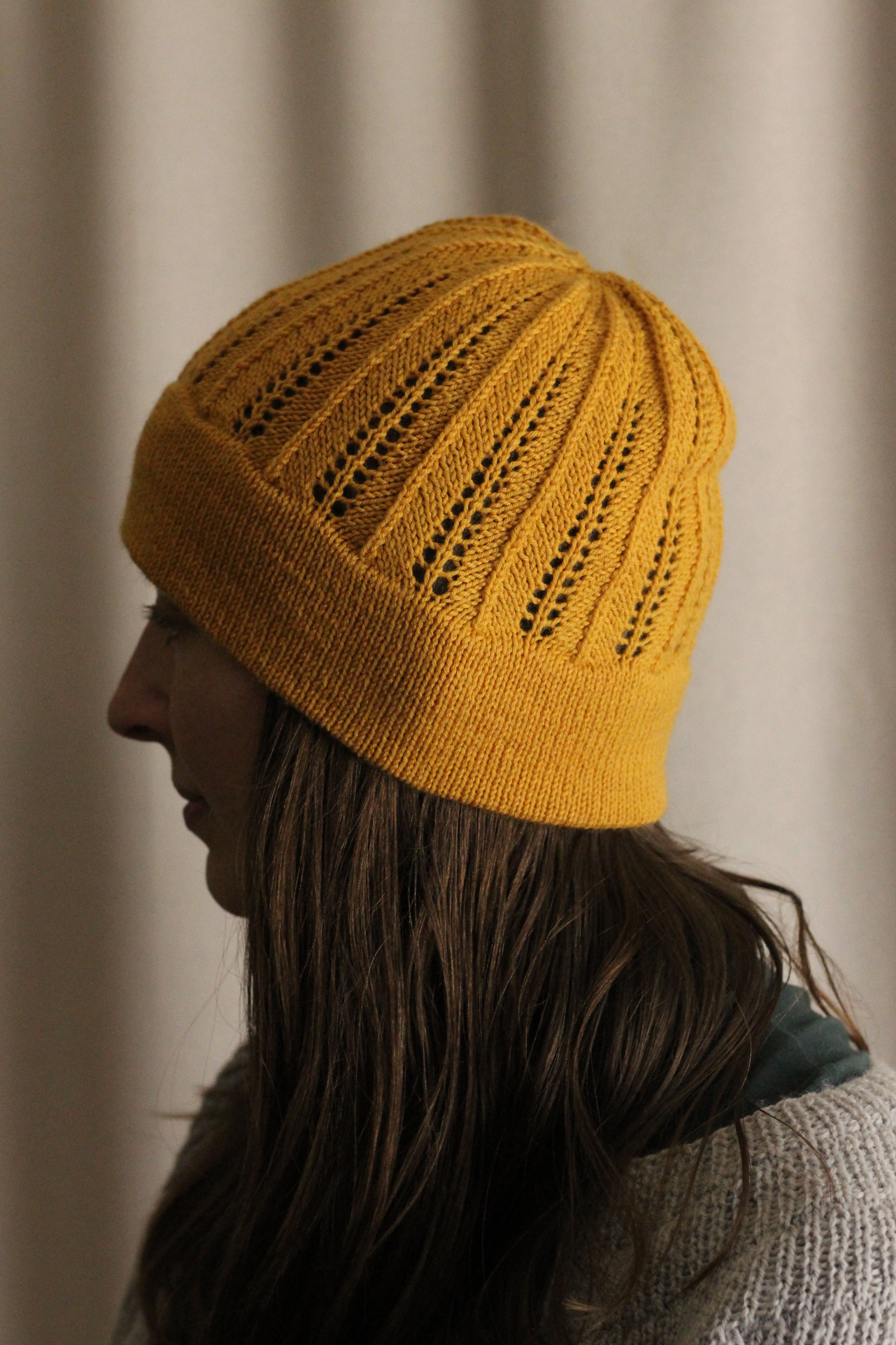 Lobelia Hat Knitting Pattern